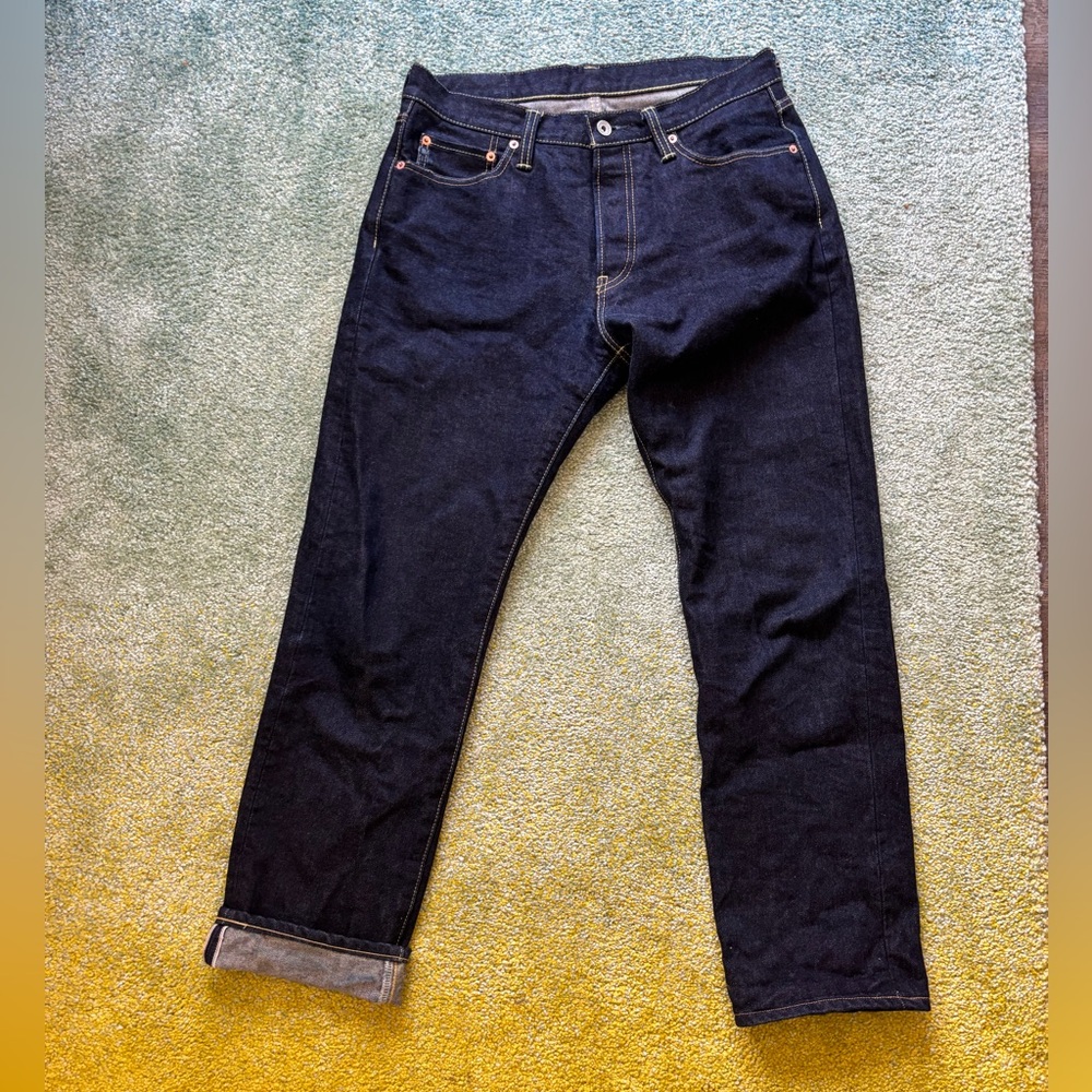 Iron Heart Straight Tapered Jeans